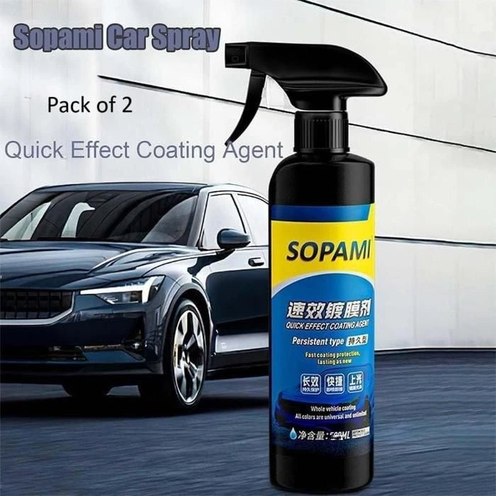 Sopami Car Coating Spray (50ml × 2) – Premium Japanese Formula